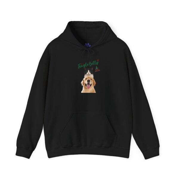 Custom Christmas Pet Stack Hooded Sweatshirt