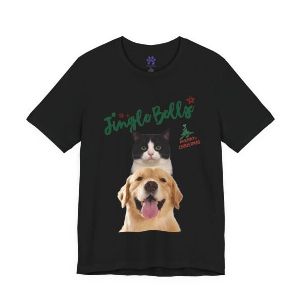 Custom Christmas Pet Stack T-Shirt